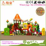 LLDPE plastic and Galvanized Steel Mini Outdoor Kids Playground Toys for Nursery