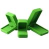 Buy cheap China Manufacturing wholesale high end Handmade Necklace Ring Box Jewellery Packaging Custom logo Luxury Square Suede Velvet light green Jewelry Box from wholesalers