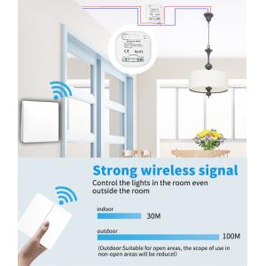 Buy cheap 16A Wireless Wall Switch 86 Type Waterproof Self Powered Remote Light Switch from wholesalers