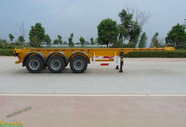 Buy cheap 2 3 4 Axles Flatbed Container Chassis Semi Trailer from wholesalers