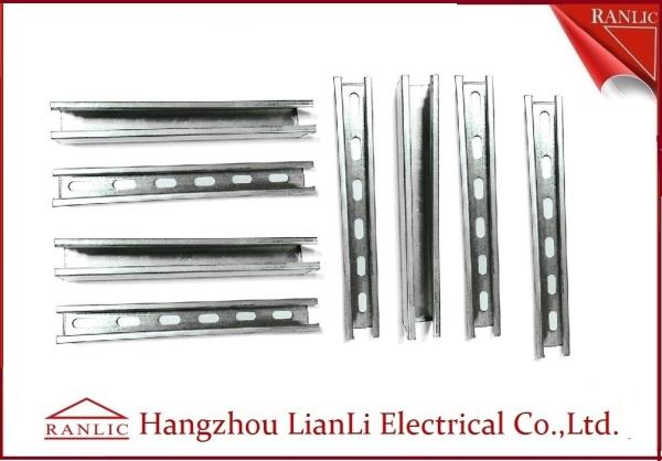Buy cheap Electro Strut Channel Fittings Steel U Channel Slotted or None Slotted , long Length from wholesalers