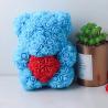 Buy cheap Wholesale Preserved rose bear with heart popular size 25cm teddy bear of roses from wholesalers