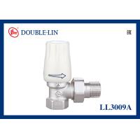 Buy cheap 3/8" Angled Brass Thermostatic Radiator Valves product