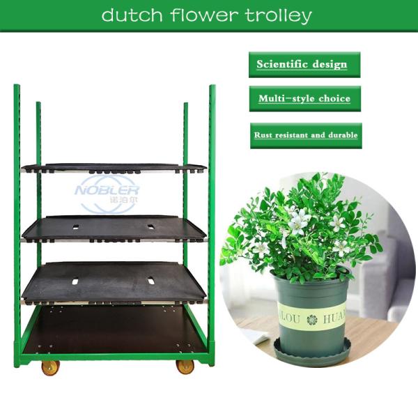Buy cheap Danish Cart Standard Danish Container Flower Trolley Fast Turnover from wholesalers