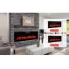 Buy cheap 50 60 72 Inch Electric Fireplace with Heating Function No Heat Packing Size 100*20.5*57.5cm from wholesalers