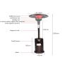 Buy cheap High Quality Outdoor High efficiency flexible propane mini gas heaters from wholesalers