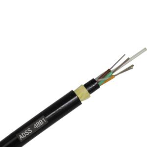 Wholesale Outdoor ADSS 48 Core 200M Self Supporting Aerial Cable from china suppliers