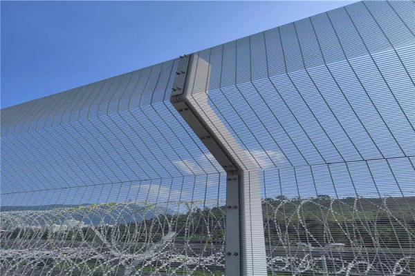 Buy cheap 80x80mm Post Size 358 Anti Climb Fence Q235 Galvanized Steel Low Carbon Steel Wire from wholesalers