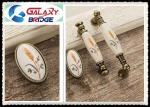 Cabinet Porcelain Handles And Knobs Zinc Dresser Handles Pattern Ceramic