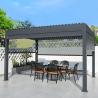 Buy cheap Durable & Stylish Aluminum Pergola with Metal Roof Your Perfect Outdoor Oasis from wholesalers