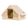 Buy cheap High quality portable folding waterproof double-layer air conditioner inflatable house tent for outdoor camping and travel from wholesalers