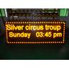 Buy cheap Digital Yellow Led Scrolling Message Sign Advertising 1/8 Scan 192 * 192 from wholesalers