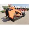 Buy cheap 350kg Mini Tracked Skid Steer Loader LY850 Kubota engine with Mulcher from wholesalers