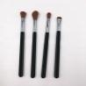 Buy cheap 4pcs Natural Hair Facial Makeup Brushes Eco Friendly 8 Times Coating from wholesalers