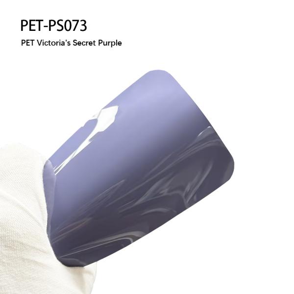 Buy cheap PET-PS073 PET Victoria'S Secret Purple Automotive Film Abrasion Resistance Gloss Wrap from wholesalers