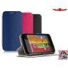 Buy cheap New Hot Selling 100% Qualify Ultra Thin PU Flip Leather Cover Case For MOTO G Colorful from wholesalers