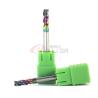 Buy cheap High Efficiency U Shape 3 Flutes Aluminium End Mill DLC Coating Big Capacity from wholesalers