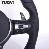 Buy cheap Black Perforated Smooth Leather BMW Steering Wheel Carbon Fiber from wholesalers
