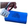 Buy cheap 7.4V 2600mAh 18650 Cell Battery Pack With 3 Leads And 3-Pin Contact For Pos Machine from wholesalers