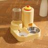 Buy cheap Automatic Cat Feeding Water Feeder 3-in-1 Drinking Fountain Cat and Dog Stainless Steel Bowl with Bell from wholesalers