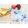 Buy cheap Children Personalized Dinner Napkins Cotton Double Fabric Cute Pattern With Woven Lable from wholesalers