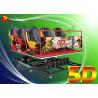 Buy cheap Luxury Pneumatic 6 / 8 Seat 5D Movie Theater Simulator Equipment from wholesalers