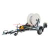 Buy cheap Transport Utility Hydraulic Cable Drum Trailer Reel With Power Construction from wholesalers