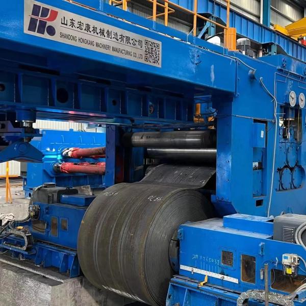 35KG Weight Capacity Steel Coil Flattening Leveling Rewind Machine for Home