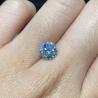 Buy cheap 2.5 Carat Lab Created Colored Diamond Blue Nuance Lab Diamond VVS1 from wholesalers