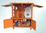 Vacuum Transformer Mobile Oil Treatment Plant / Insulating Oil Portable Oil