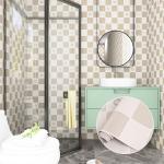 Mosaic Tile Stickers 3D Waterproof Decal for Kitchen Decor DIY Adhesive