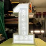 Buy cheap Customized Big Wedding Letters 12V Input Voltage Party Marquee Decoration with from wholesalers