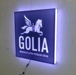 Colorful LED Advertising Light Box Square Shopping Mall Advertising