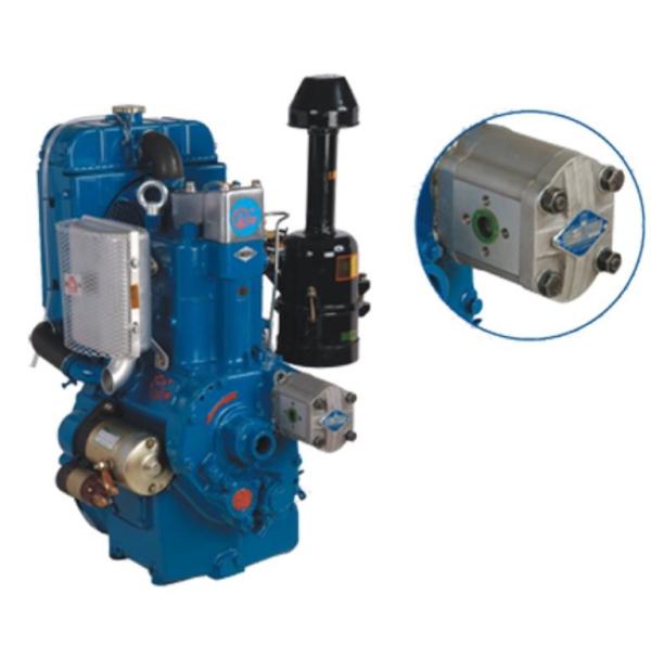 Buy cheap CKD Farm Tractor Parts Diesel Engine DLK1100 Gear Drive 14.5HP Blue Color from wholesalers