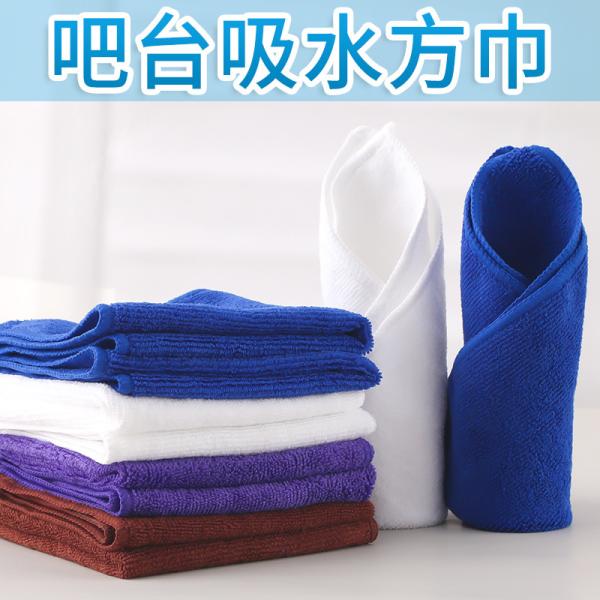 Buy cheap Colorful Square Super Absorbent Towel With A Cloth Hook 30 * 30CM from wholesalers
