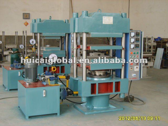 Newly Designed Semi-Automatic Rubber Vulcanizing Press Machine for Manufacturing