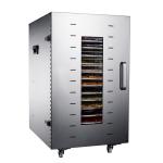 Stainless Steel 304 Rotary Industrial Fruit Dryer Machine 16 Trays for Kiwi