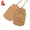 Buy cheap Personality Bottle Shape Recyclable Personalized Brown Paper Screen Printing Cardboard Gift Tags from wholesalers