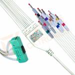 BR 911D Nihon Kohden Ecg Cable One Piece Ecg Cable Banana AHA
