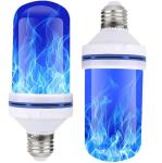 5w E26 E27 Flame Shaped Light Bulbs Tri - Mode Ac 85 - 265v 20000 Hrs Lifespan