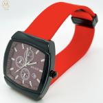 Fashion Style Business Men Quartz Wrist Watch With Silicone Strap