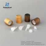 Wooden Cap White Wax Black Walnut Bottle Cap For Glass Perfume Bottle