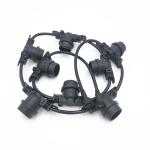 Holiday lighting colorful black 0.5m-10m lamp cable chain Small LED Light cable
