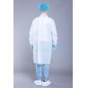 Buy cheap Medical Water Repellent 80gsm Disposable Lab Coats With Cuffs from wholesalers