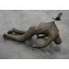 Buy cheap Surprisingly Bronze Statue Metal Man Gravity - Defying Sculpture Artists from wholesalers