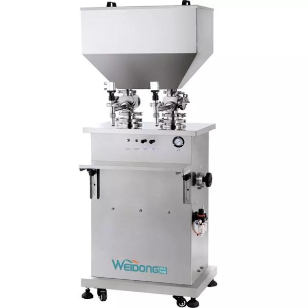 Rustproof 316L Vertical Filling Machine , 50HZ Semi Automatic Liquid Filling