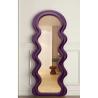 Buy cheap Vertical Large Wavy Floor Length Mirror Full Length 70 Inch from wholesalers