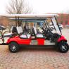 Buy cheap Red Color 4+2 Seater Golf Cart New Energy Vehicle Road Legal Low Price And High Quality 3.5 kw motor from wholesalers