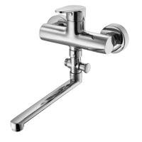 Buy cheap Long-spout Bath Mixer Tap Single-lever Cold Hot Mixing Faucet product