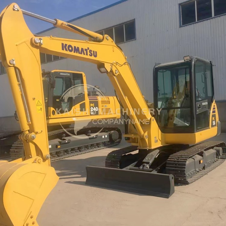 Low Working Hours 2020 Komatsu PC56 Excavator Made in Japan with S4D87E-1 Engine Type